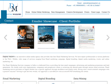 Tablet Screenshot of digitalmailers.in